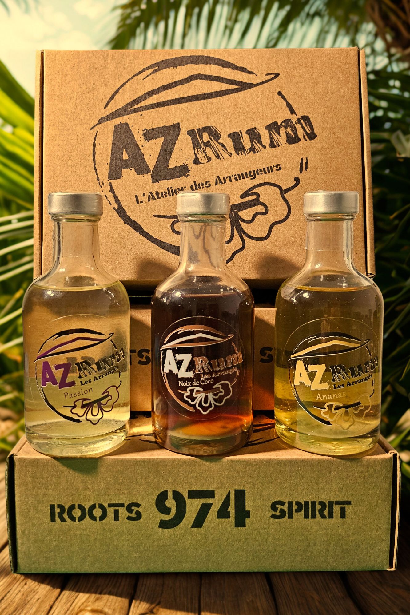Coffret cadeau Azrum "je choisis mon rhum"